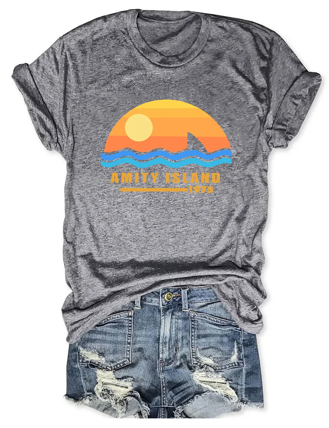 Jaws Amity 1975 T-shirt