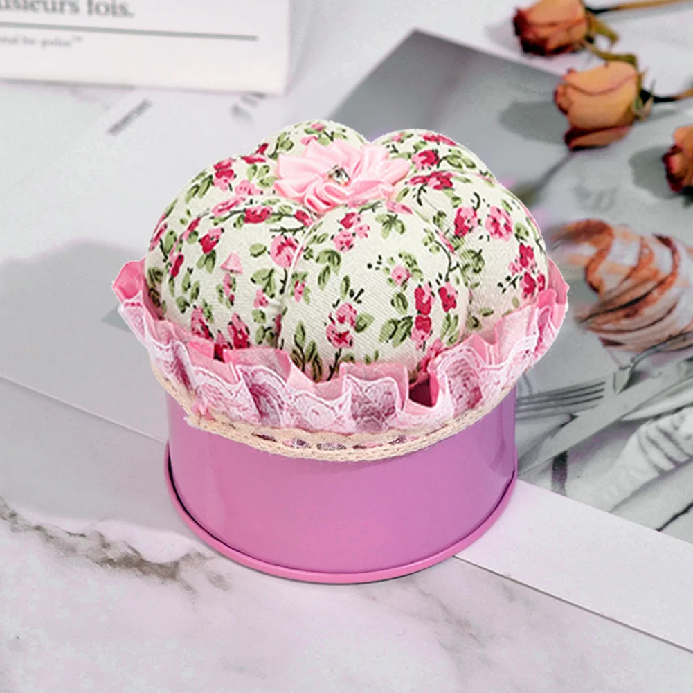 Needle Thread Storage Box Multifunction Sewing Kits Box Lace Box Pincushion Case