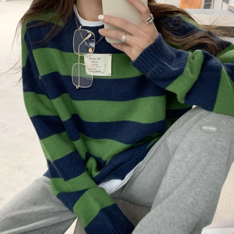Toloer Toloer Sweater For The New 2024 Loose And Lazy Sweater-Outfit Ideas
