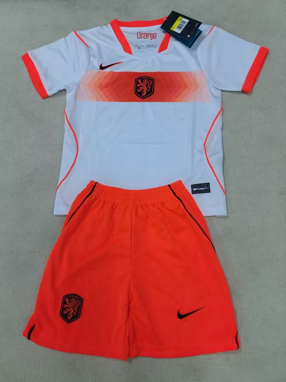 2026 Kids Size Netherlands Away Football Jersey 