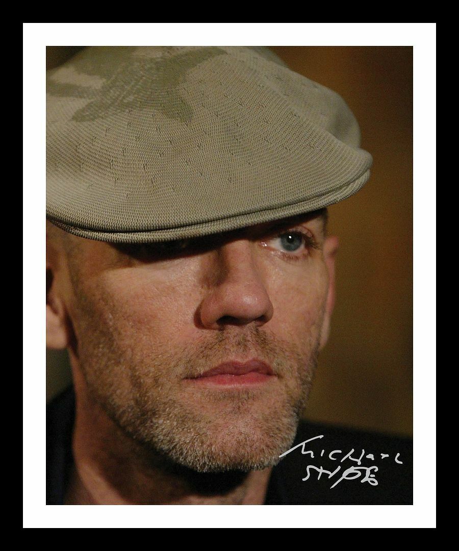 Michael Stipe - R.E.M. Autograph Signed & Framed Photo Poster painting 1