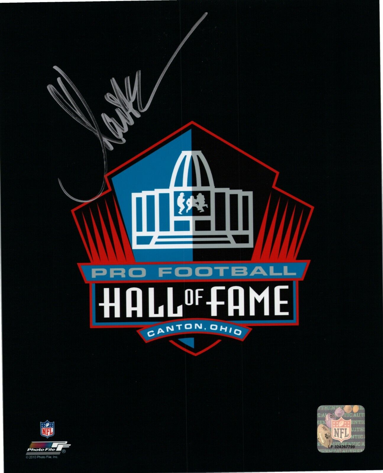 ~~ MARCUS ALLEN Authentic Hand-Signed OAKLAND RAIDERS