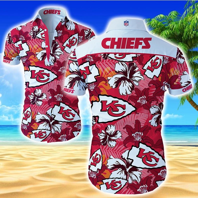 kansas city chiefs hawaiian shirt