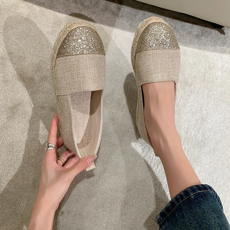 Wongn Wongn Quality Good Large Size Fisherman Shoes Female 2023 New Casual Set Foot Single Shoe Batch