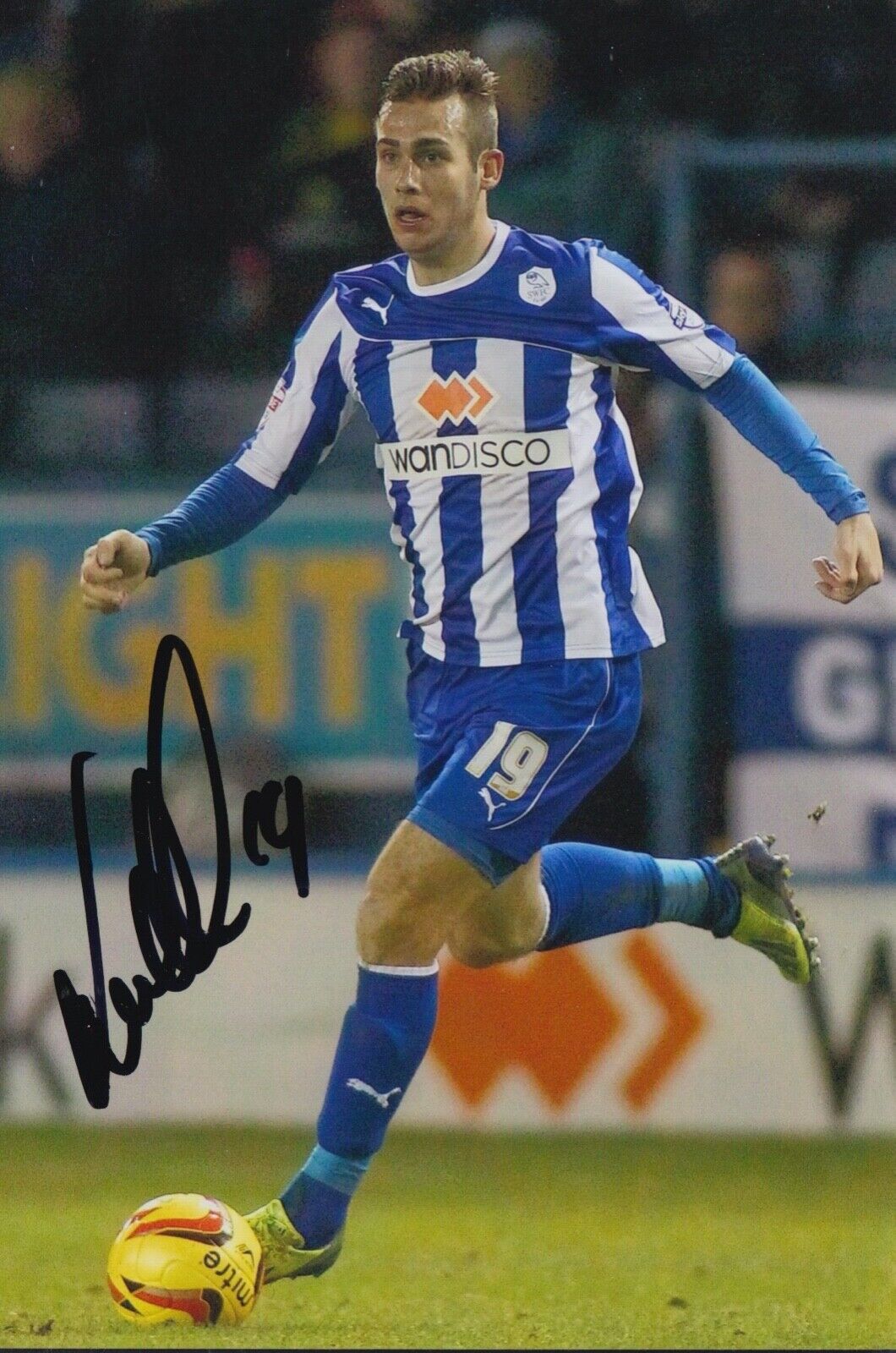 JOE MATTOCK HAND SIGNED 6X4 Photo Poster painting - FOOTBALL AUTOGRAPH - SHEFFIELD WEDNESDAY 1.