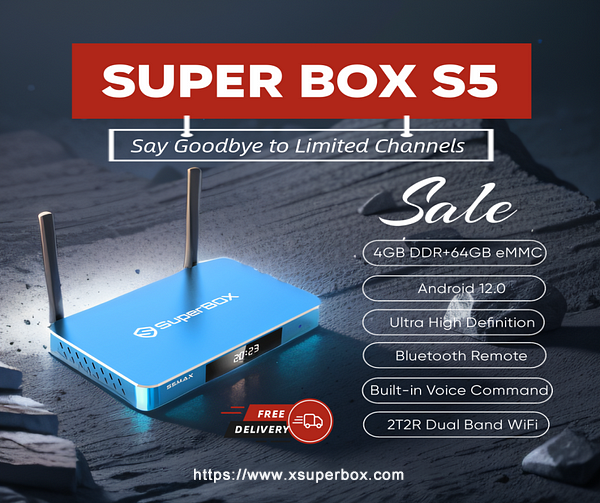 SuperBox S5: A Design Marvel for User-Friendly Entertainment