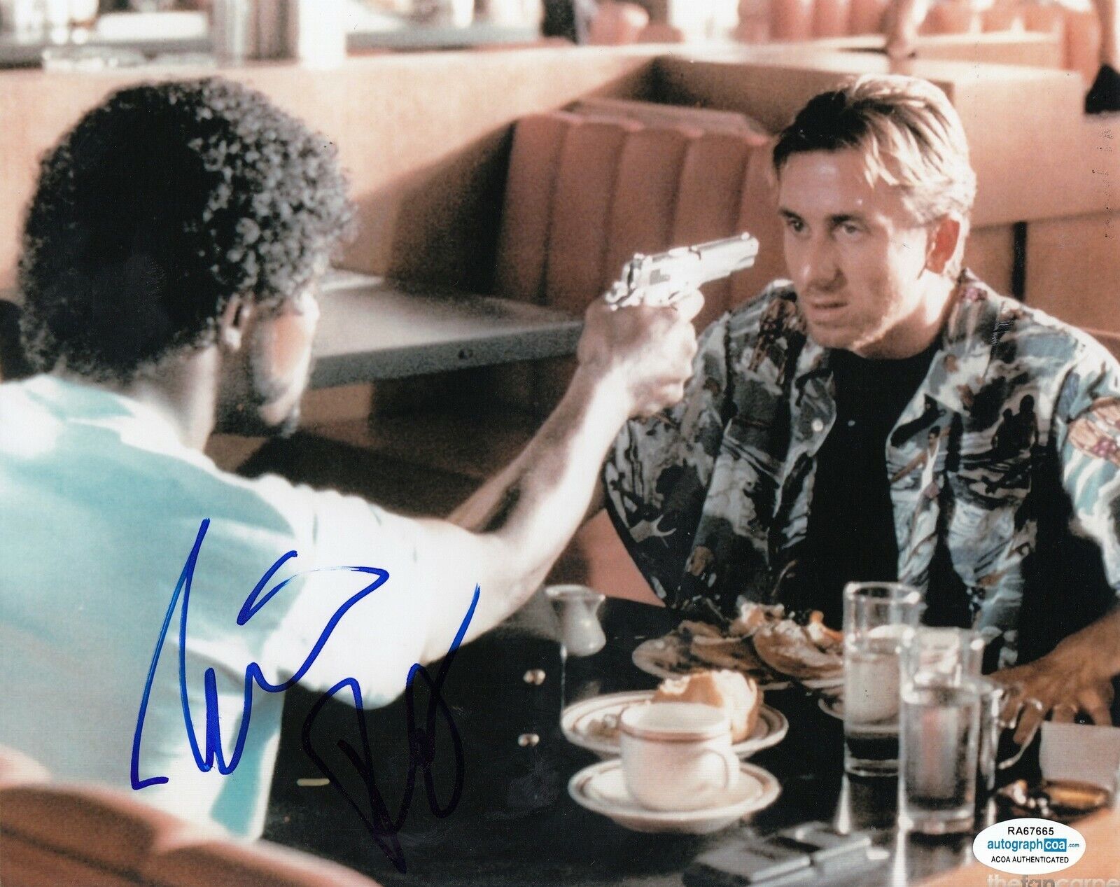 TIM ROTH signed (PULP FICTION) *Pumpkin* 8X10 Photo Poster painting ACOA Authenticated