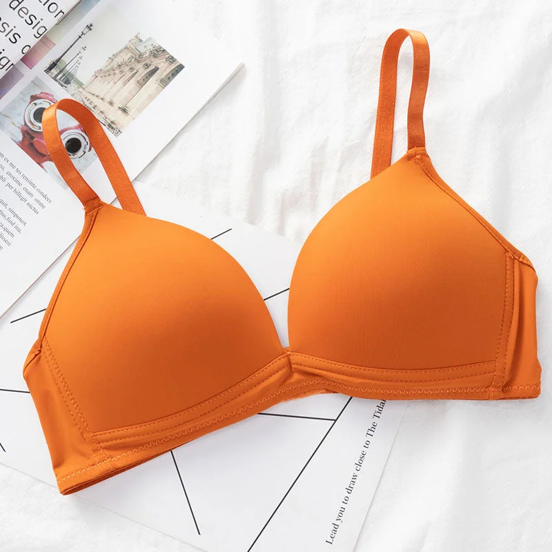 Women Bra Soft Wireless Sexy Lingerie Fashion Adjusted Seamless Bralette Female Push Up Full Cup Bra Zero Pressure Underwear