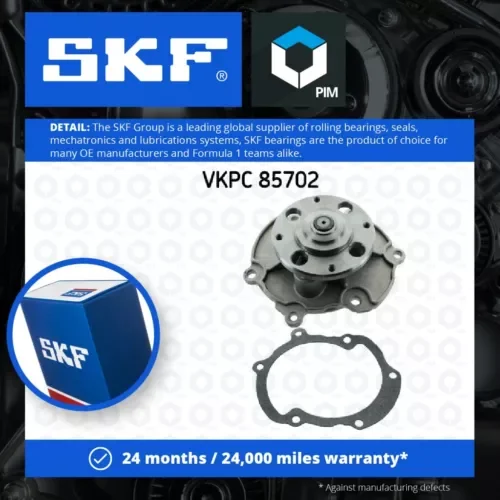 Water Pump fits ALFA ROMEO BRERA 939 3.2 06 to 11 939A.000 Coolant SKF Quality Parts