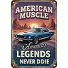 American muscle - Vintage Metal Signs - 20*30cm/30*40cm