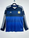 2014 Retro Long Sleeve Argentina National Team Away Jersey 1:1 Thai Quality
