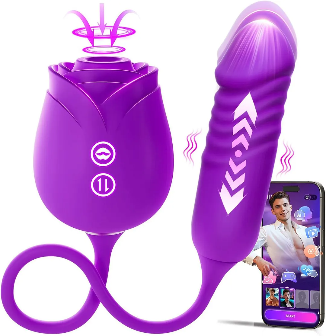 Rose Mary - App-Controlled Dual Massager
