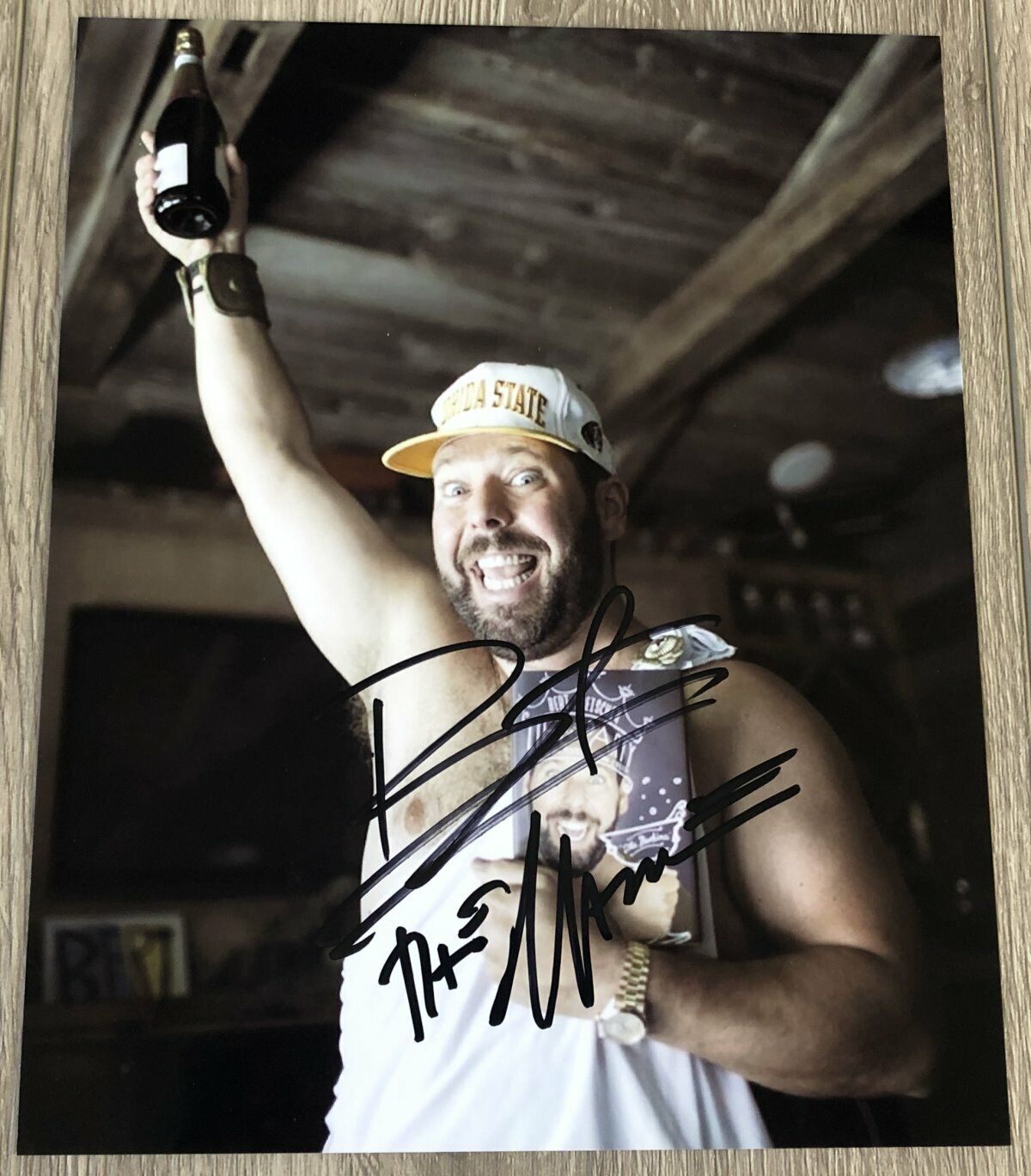 BERT KREISCHER THE MACHINE SIGNED AUTOGRAPH 8x10 Photo Poster painting D w/EXACT PROOF