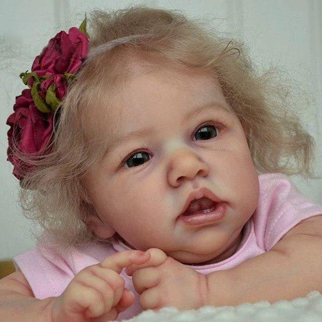 20'' Realistic Reborn Baby Girl Keith -Open Mouth Rebirth Toddler Doll Gift 2023 -Creativegiftss® - [product_tag] Creativegiftss®