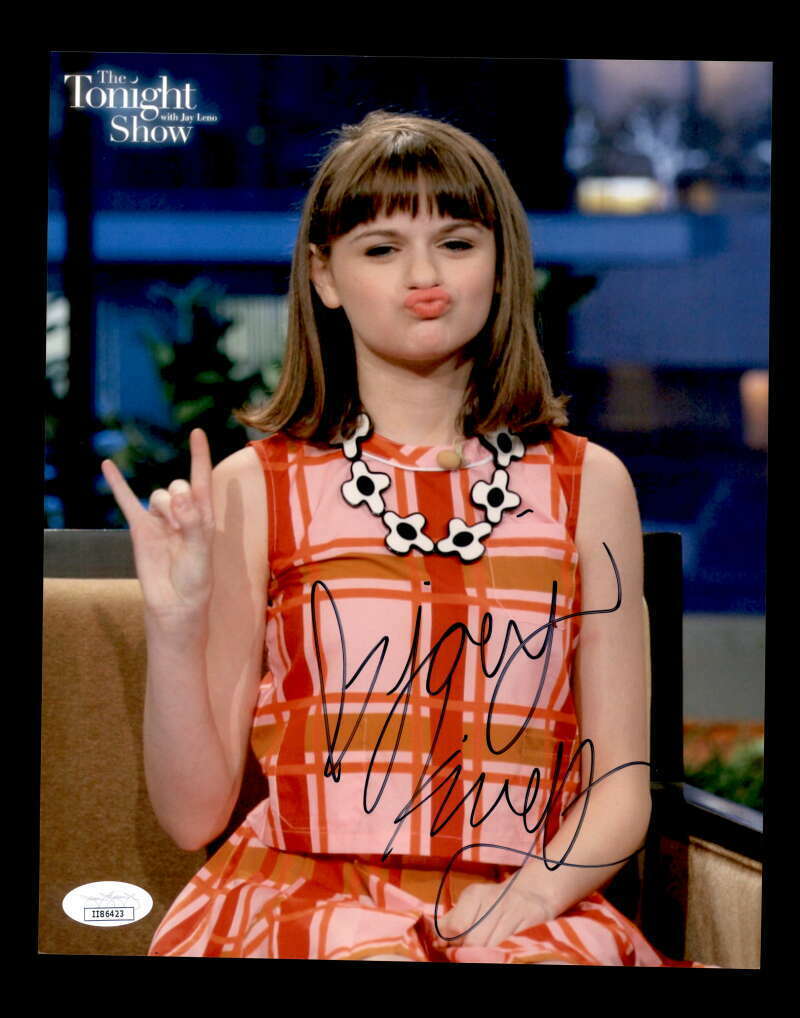 Joey King JSA Coa Hand Signed 8x10 Photo Poster painting Autograph