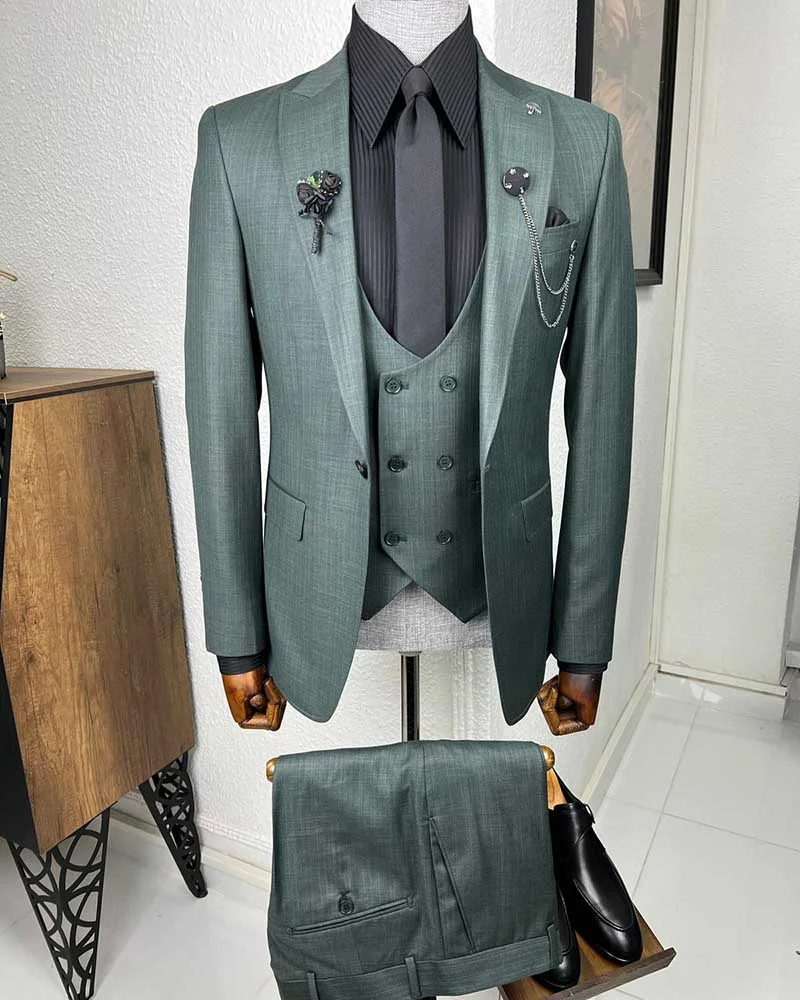 Men's casual design long sleeve coat