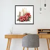 (Multi-Style)Christmas Flowers Candles-Full Round Diamond Painting 30*30CM