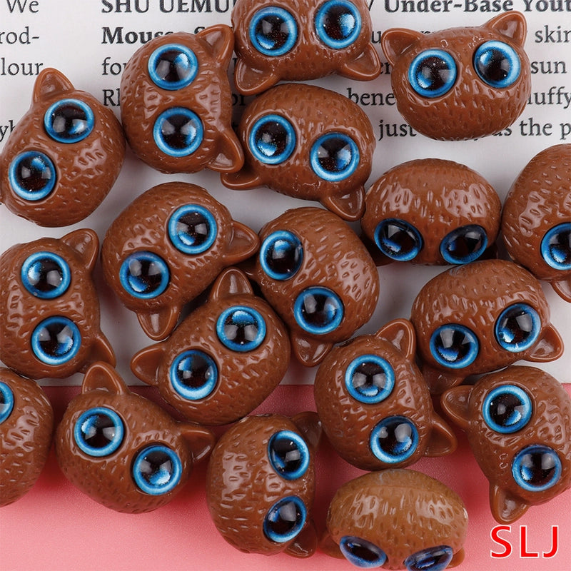 10 PCS/Package Arylic Cat Beads