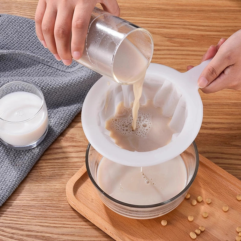 Soybean Milk Filter Net Ultra-fine Baby Wall Breaking Juicer Juice Filter Strainer Strainer Strainer Strainer Slag Separator Artifact Kitchen