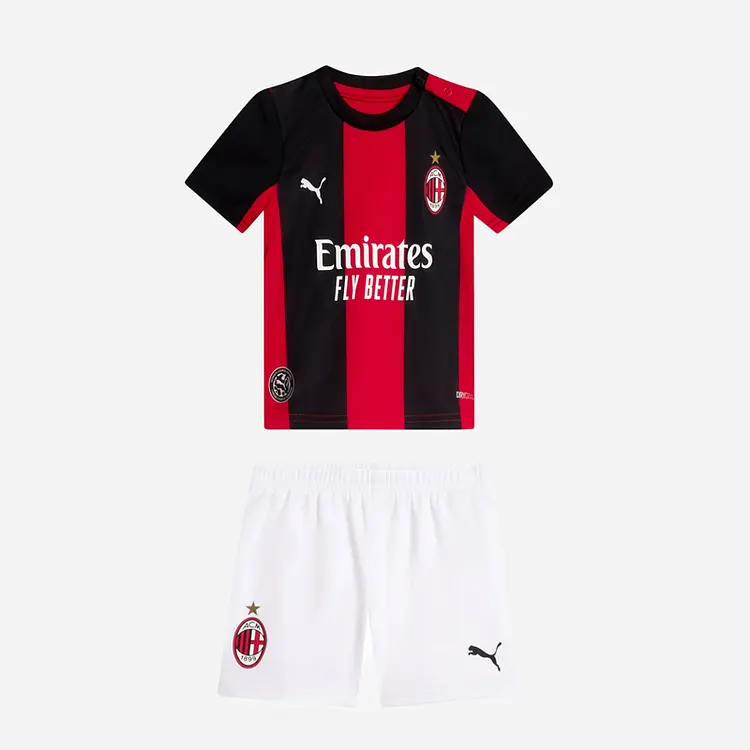 Kids AC Milan 26/27 Home Football Jersey 1:1 Thai Quality