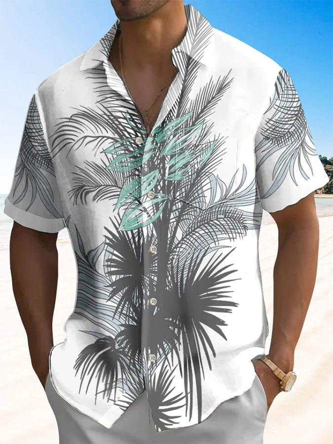 Men's Hawaiian Resort Casual Shirt