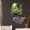Diamond Painting-DIY Full Round Drill Bunny in the Forest