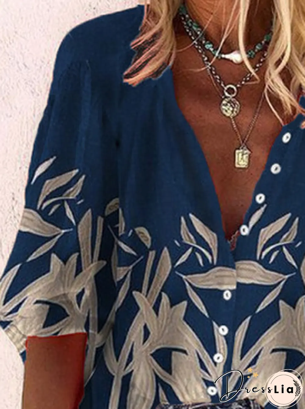 Elegant Long Sleeve Blouse