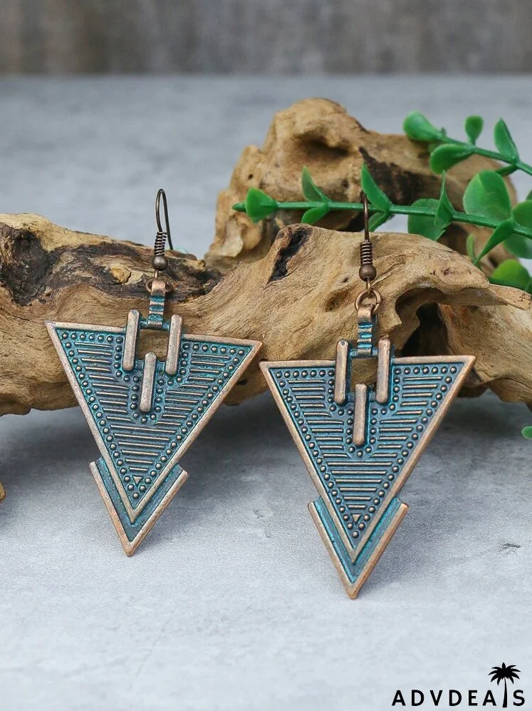 Geometric Drop Earrings