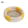 Inflatable Swimming Pool Baby  Outdoor Paddling Pool (Beige 90cm diameter)