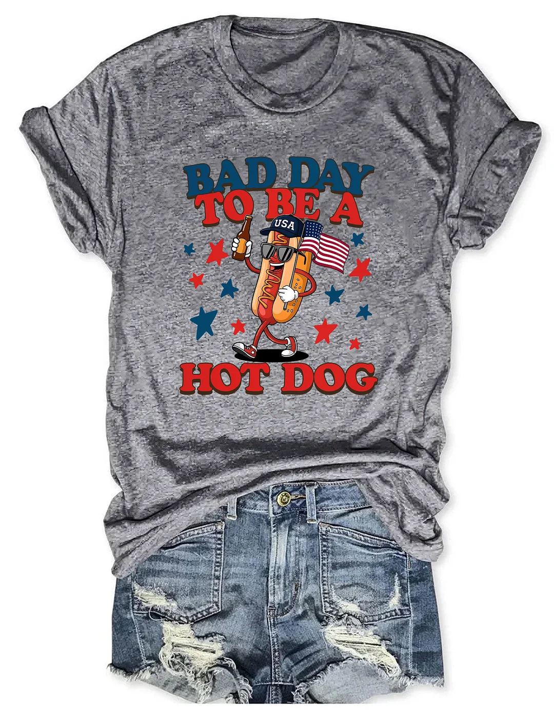 Bad Day to Be a Hot Dog T-shirt