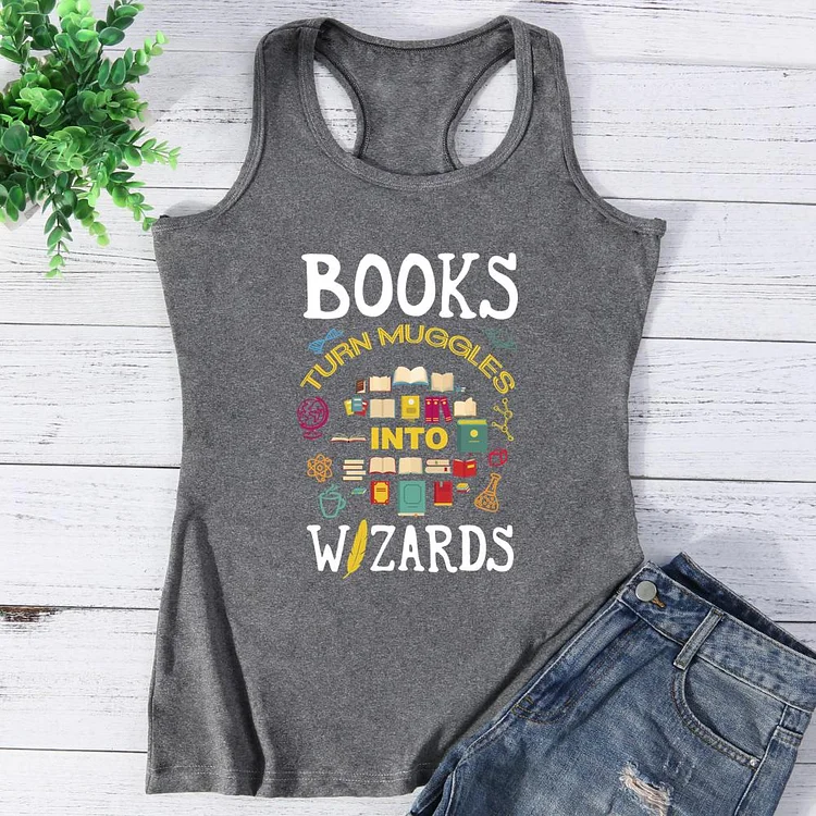 Book Lover Vest Top