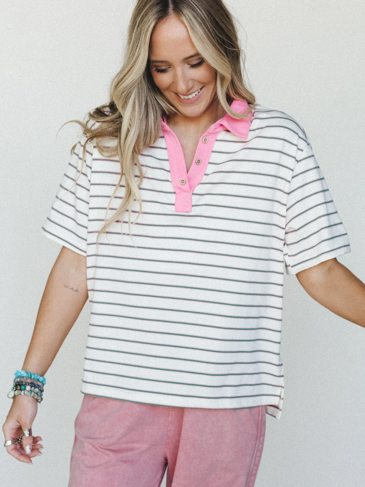 She's a Win Tee - White Mix