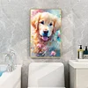 (40*60cm)Puppy - Full Round Drill Diamond Painting