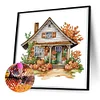 Diamond Painting-DIY Crystal Rhinestone Pumpkin House