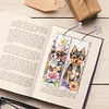 (US Only)3Pcs Dog DIY Diamond Painting Bookmarks for Book Lovers Mosaic Art Supplies