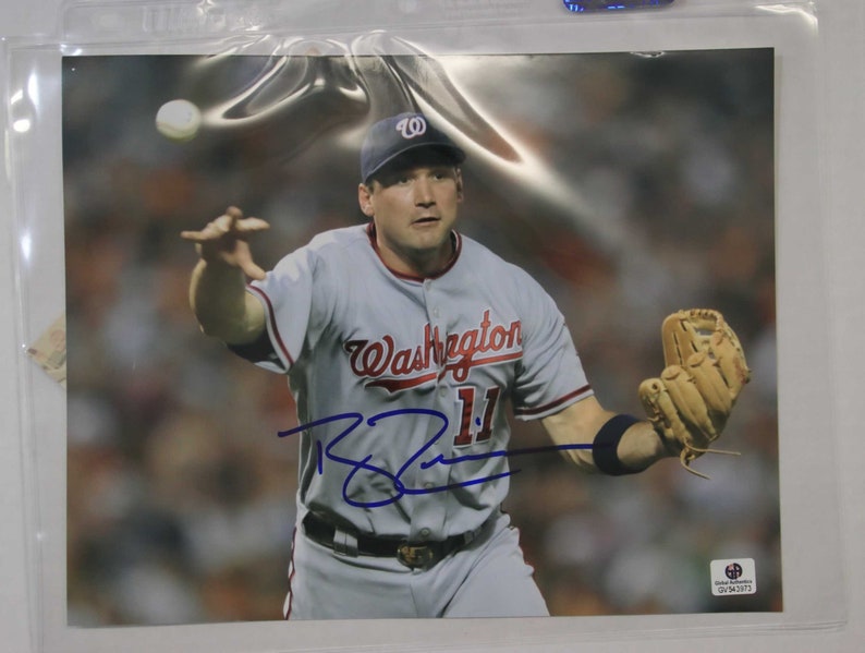 Ryan Zimmerman Signed Autographed Glossy 8x10 Photo Poster painting Washington Nationals - COA Matching Holograms