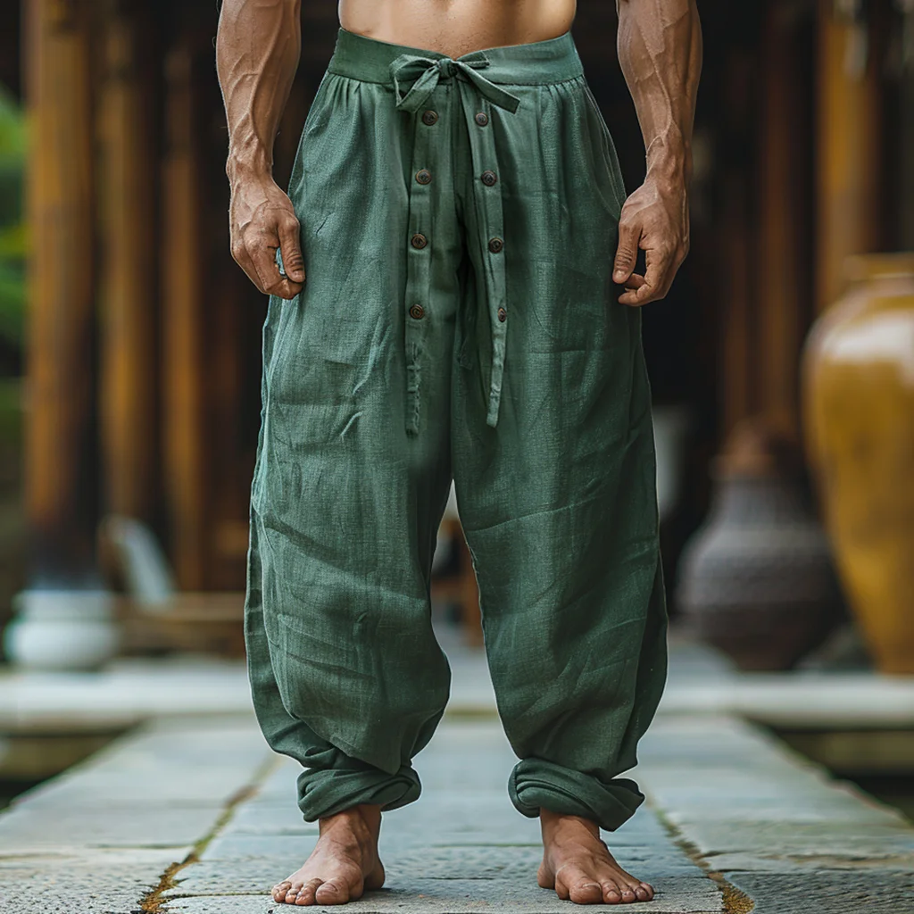 Men's Linen Pants-inspireuse