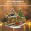 Christmas Train Special Shaped 2D Flat DIY Diamond Painting Ornament