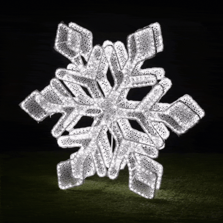 🔥kukelife🔥The 4' Twinkling Snowflake