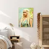 5D Full Round Drill Diamond Painting Blonde Beauty Mosaic Kit  Craft