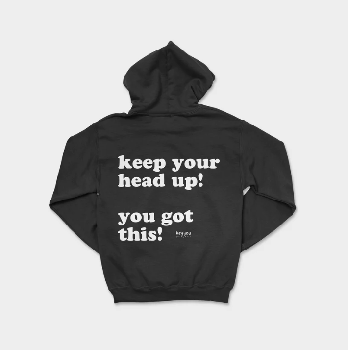 Keep Your Head Up Light  Hoodie