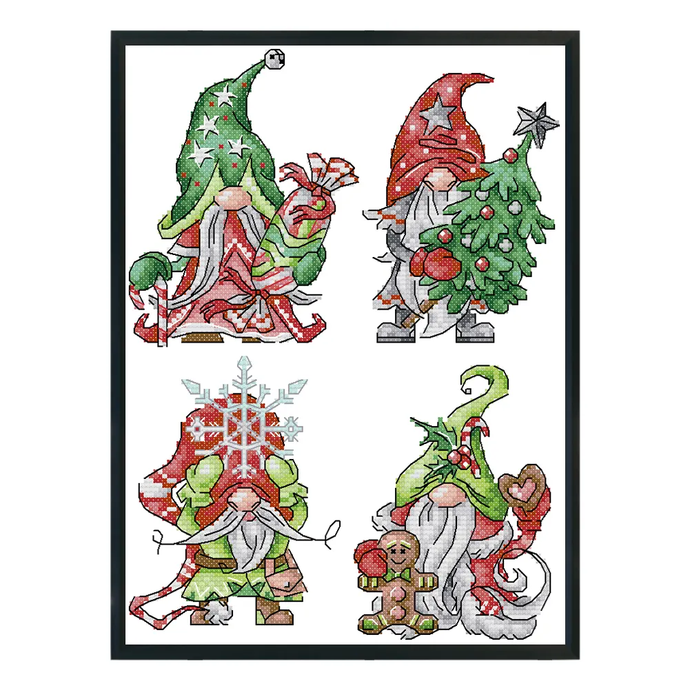 14CT Partial Printed Cross Stitch - Goblin(22*30cm)