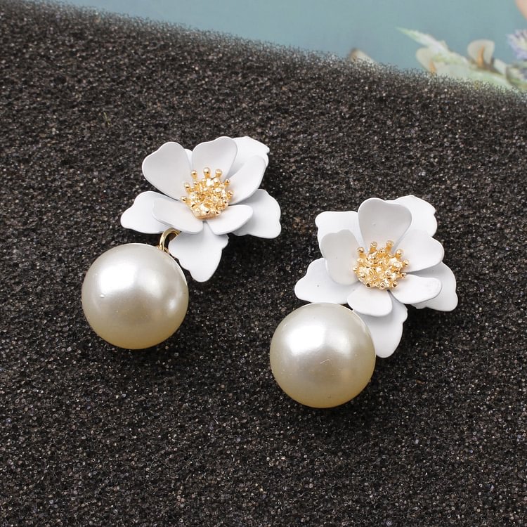 Sweet floral tide earrings