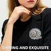 4pcs DIY Ocean Bead Diamond Painting Brooch