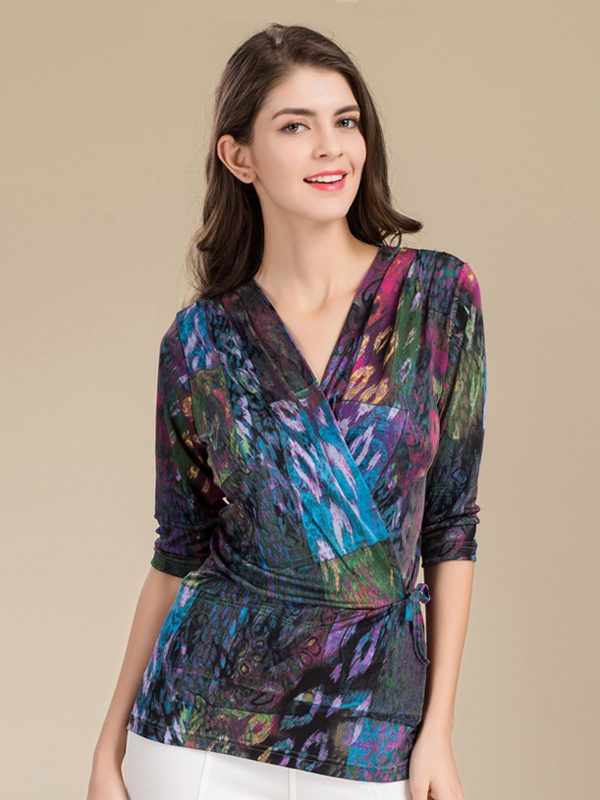 Silk Shirt High-End Silk Top-Real Silk Life