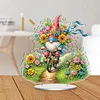 Flower Goblin DIY Acrylic Desktop Diamond Art Kit Single-Side Home Decor