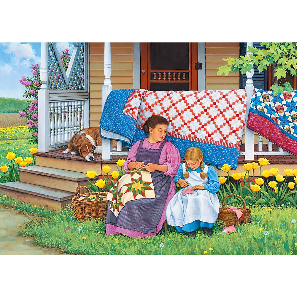

Garden - Round Drill Diamond Painting - 50*40CM, 501 Original
