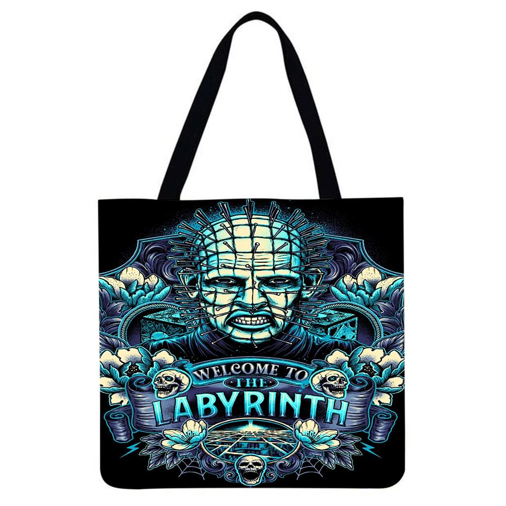 Linen Tote Bag-Movie characters