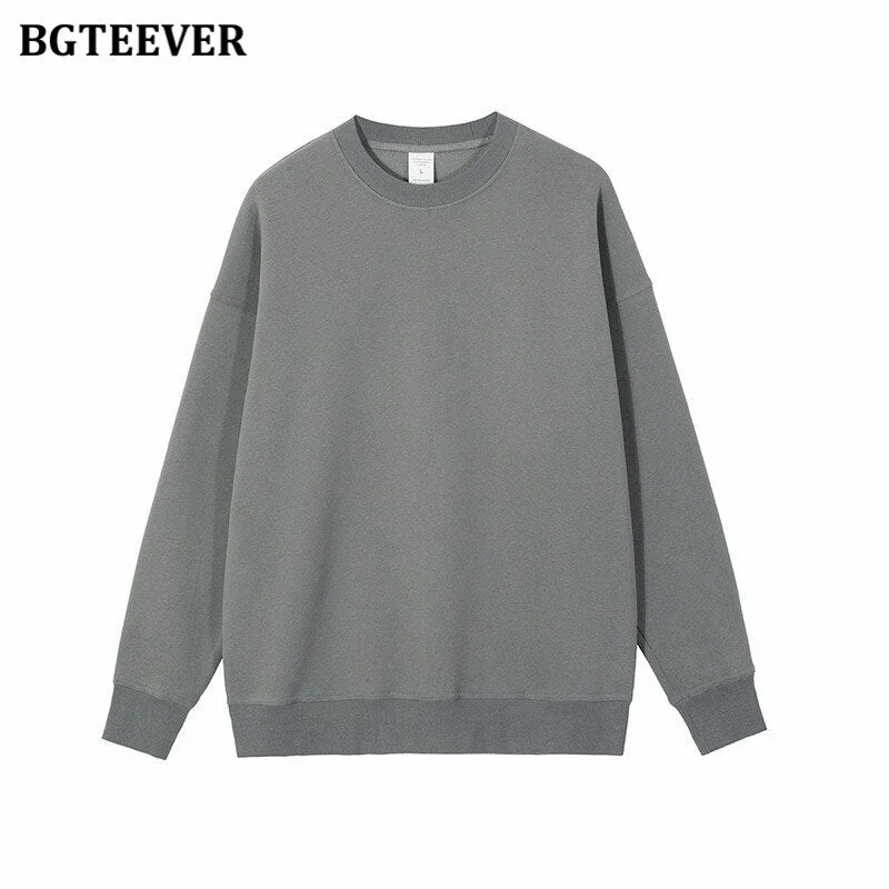 BGTEEVER Winter Thicken Fleece Loose Women Pants Trousers 2021 Casual Drawstring Cotton Warm Female Sweatpants Ladies Pantalon