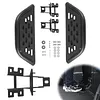 2 Door Carbon Steel Side Steps For Jeep Wrangler JK/JL 2007-2023 350 LBS Load